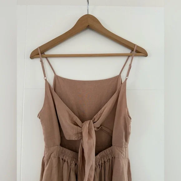 RW&Co. Tie Back Midi Dress, size medium. - Picture 7 of 9